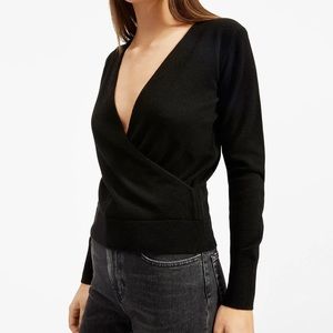 Everlane Cashmere Wrap Sweater